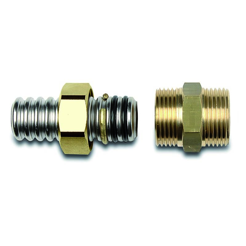 Ferrari Srl - Gewindesteckverschraubung für Solaranlage mit Doppel-O-Ring dn20x1 'm