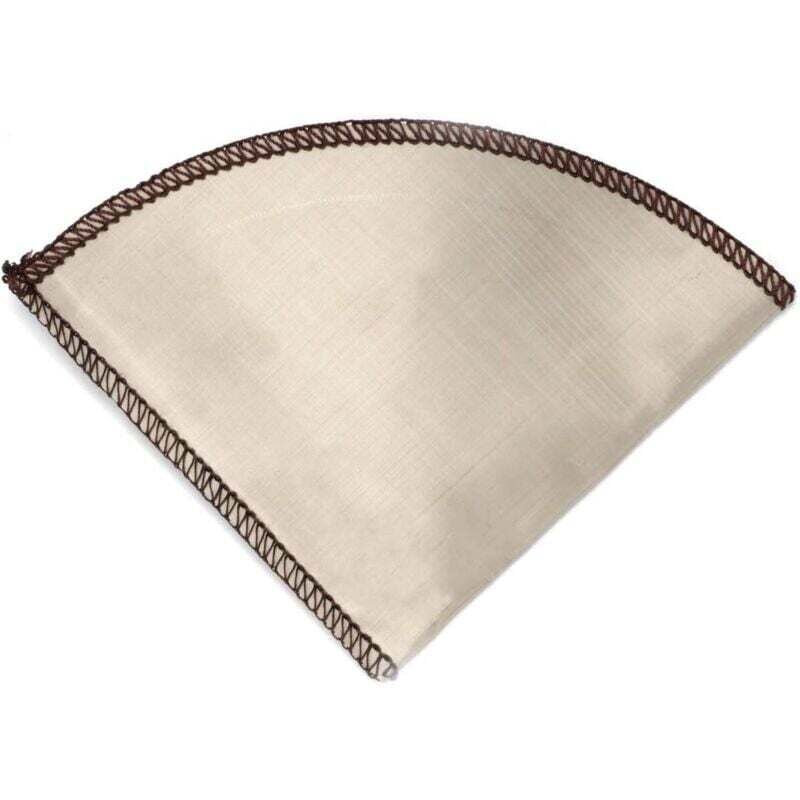 Gießen Sie 1-2 Tassen Kaffeepulver auf den Edelstahl-Kegelfilter für papierloses Tropfkaffeegerät, geeignet für Tassen, Becher, Kannen oder