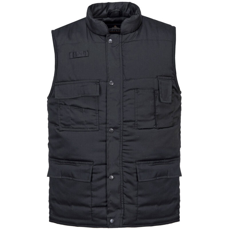 Schwarzes Shetland-Westen-XXL