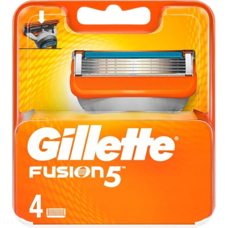 Gillette Fusion5 Rasierklingen-Ersatzkartuschen, 4 Stück