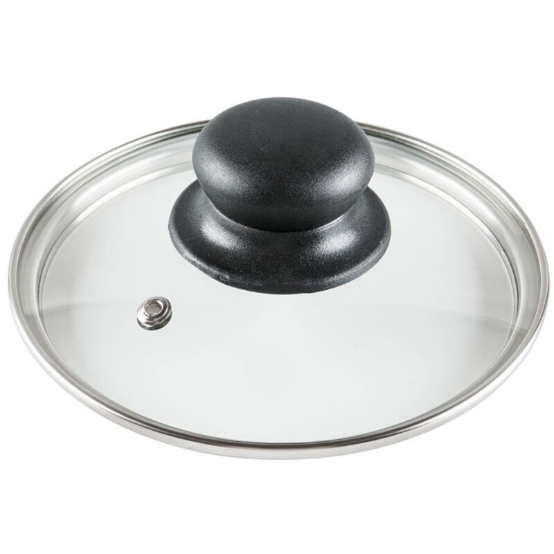 Glasdeckel für Töpfe, Pfannen und Töpfe Universalknopf 14 cm