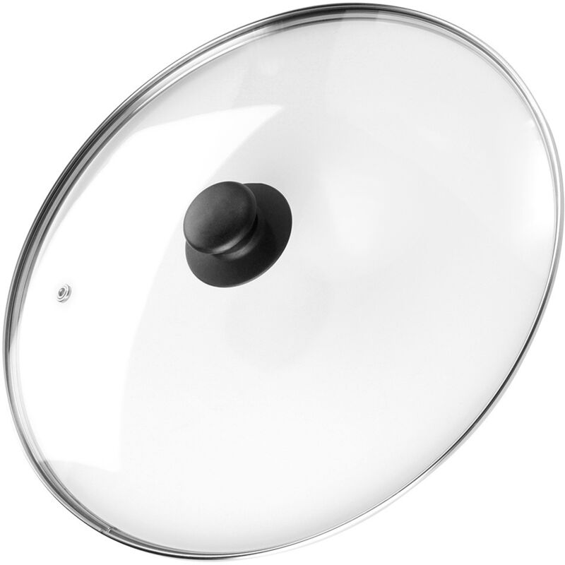 Glasdeckel für Töpfe und Pfannen Universalknopf 32 cm