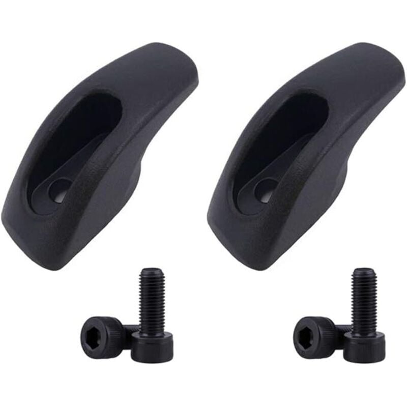 Glodorm Upgrade ABS-Aufhängerhaken für Ninebot Scooter, zusammenklappbarer Montage-Aufhängerhaken, Zubehör für Ninebot Segway ES1 ES2 ES4