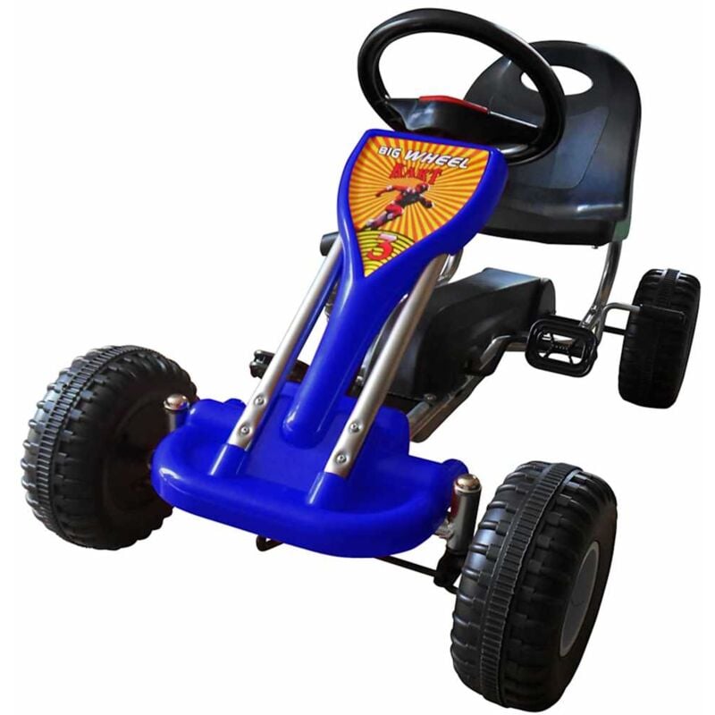 Pedal-Gokart Blau Vidaxl