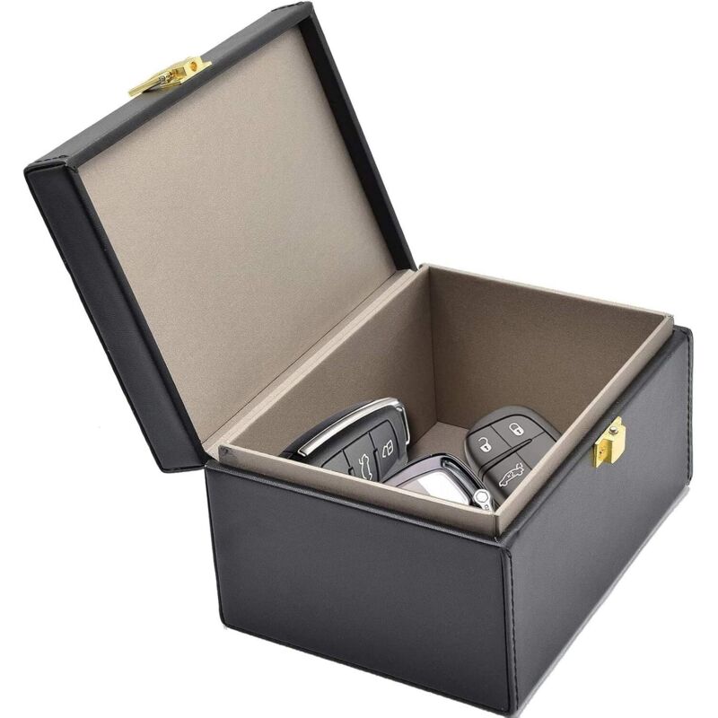 Go Protection Box, Anti-Diebstahl-Faraday-Box, Autoschlüsselbox RFID-Blocker Anti-Diebstahl-Blockiersignal RFID-Box