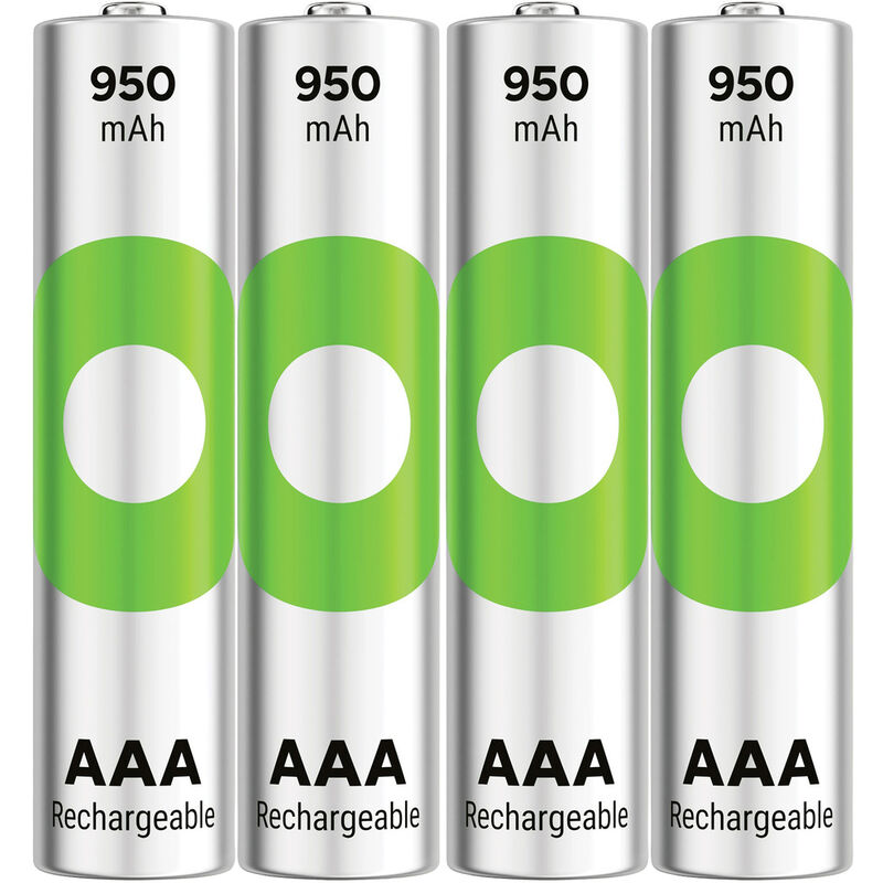 GP - ReCyko Micro (AAA)-Akku NiMH 950 mAh 1.2 v 4 St.