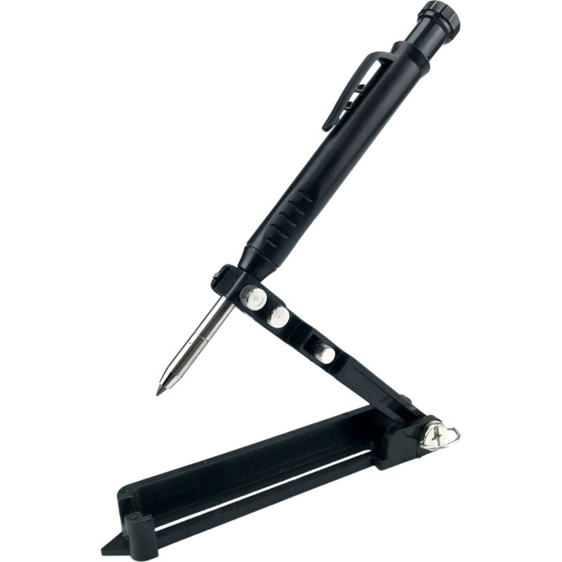 Graffiti-Werkzeug, schwarz, Linienmesswerkzeug für Graffiti in der Holzbearbeitung, Zirkel, Werkzeug zur Formreproduktion.