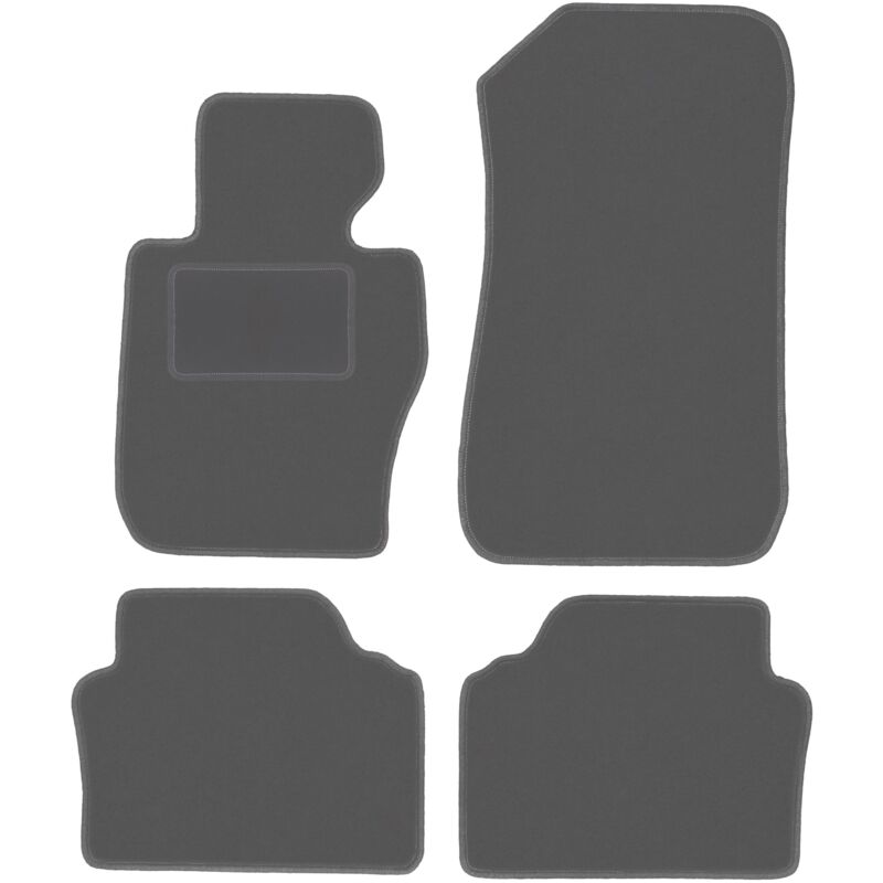 Graphit-Fußmatten für: BMW 3 E90 xDrive Limousine (2004-2011)