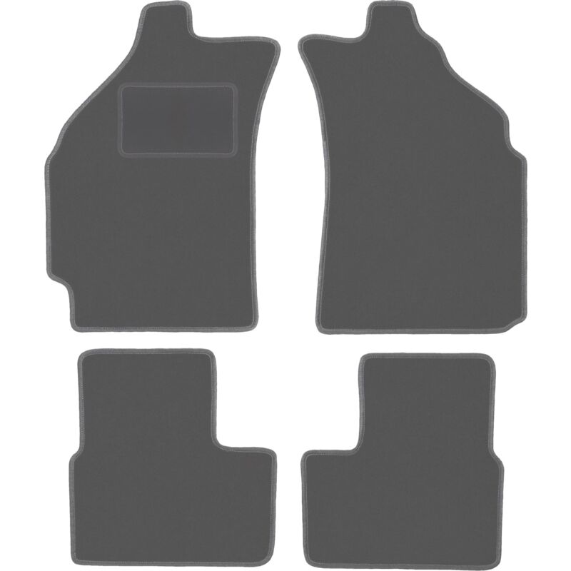 Graphit-Fußmatten für: Chevrolet Matiz Fließheck (2004-2009)