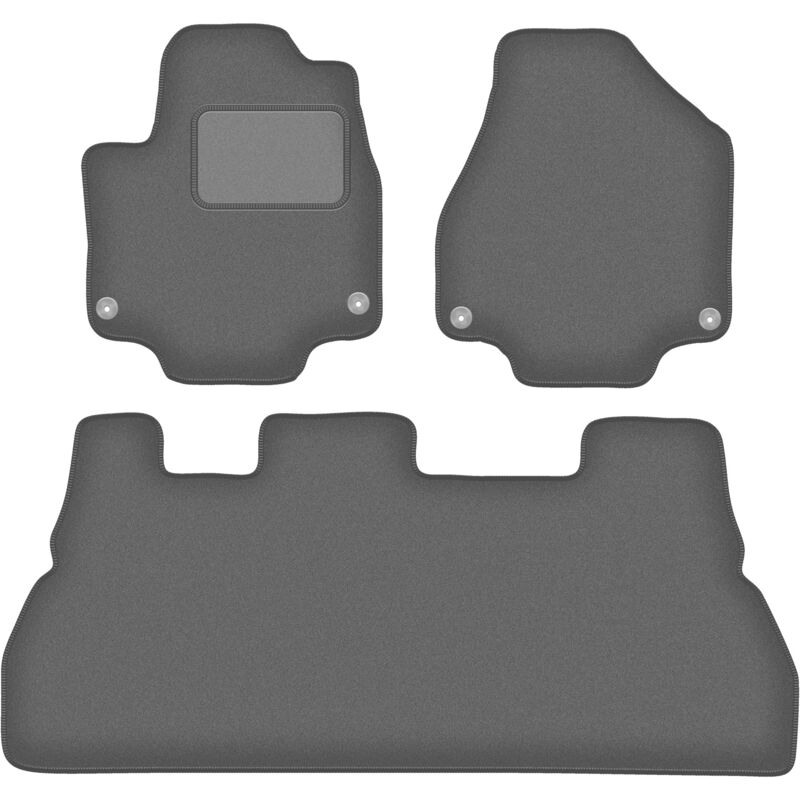 Graphit-Fußmatten für: Chrysler Pacifica II 5-Sitzer (2017-)