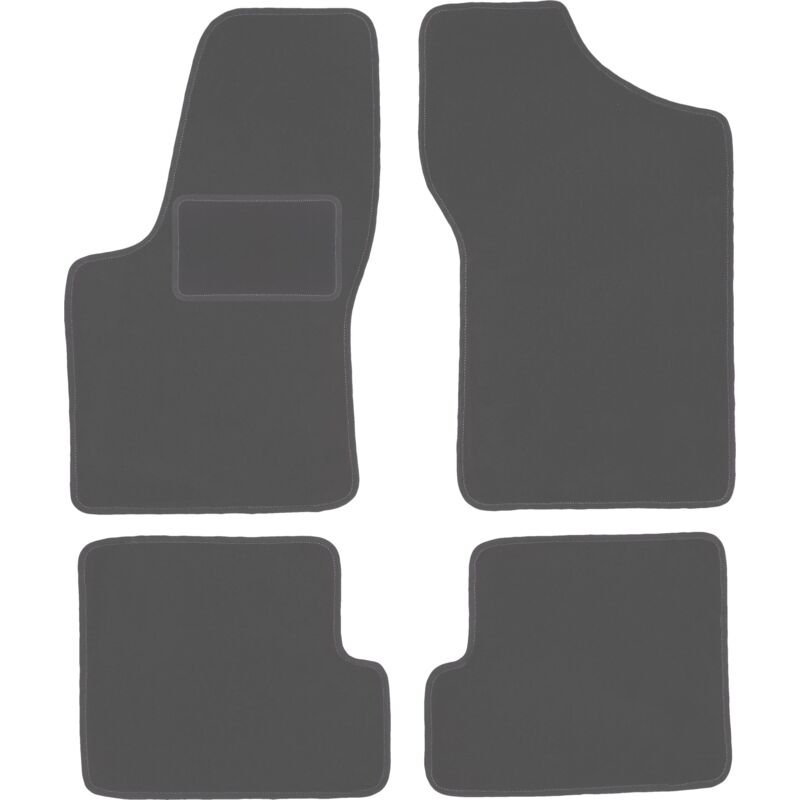 Graphit-Fußmatten für: Fiat Seicento Fließheck (1998-2010)