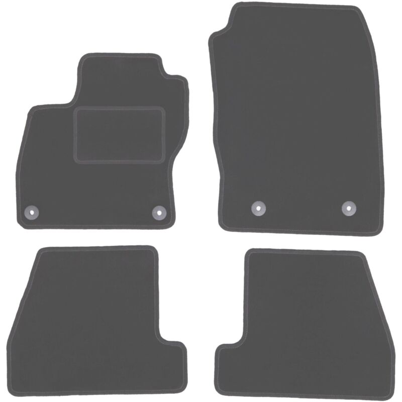 Graphit-Fußmatten für: Ford Focus MK3 FL Limousine, Kombi, Schrägheck (2017-2020)