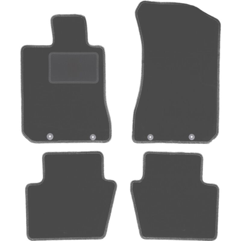 Graphit-Fußmatten für: Honda Legend IV Limousine (2004-2012)