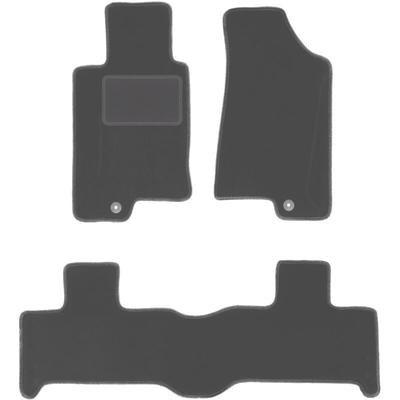 Graphit-Fußmatten für: Hummer H3 SUV (2005-2010)