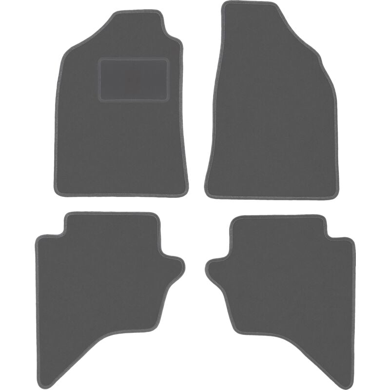 Graphit-Fußmatten für: Mazda BT-50 Pickup (2007-2012)