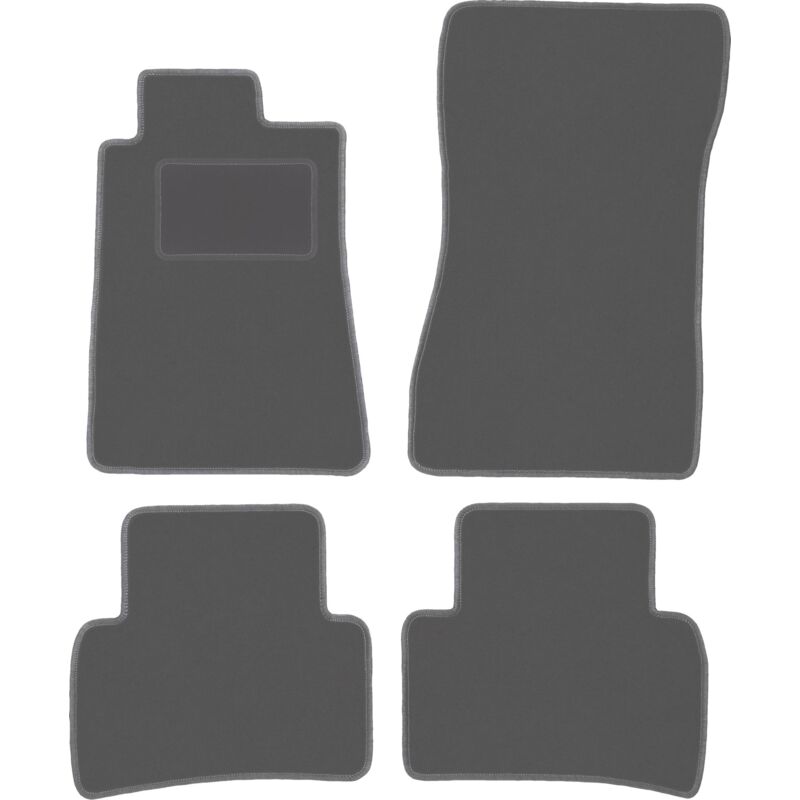 Graphit-Fußmatten für: Mercedes C W202 Kombi, Limousine (1993-2000)