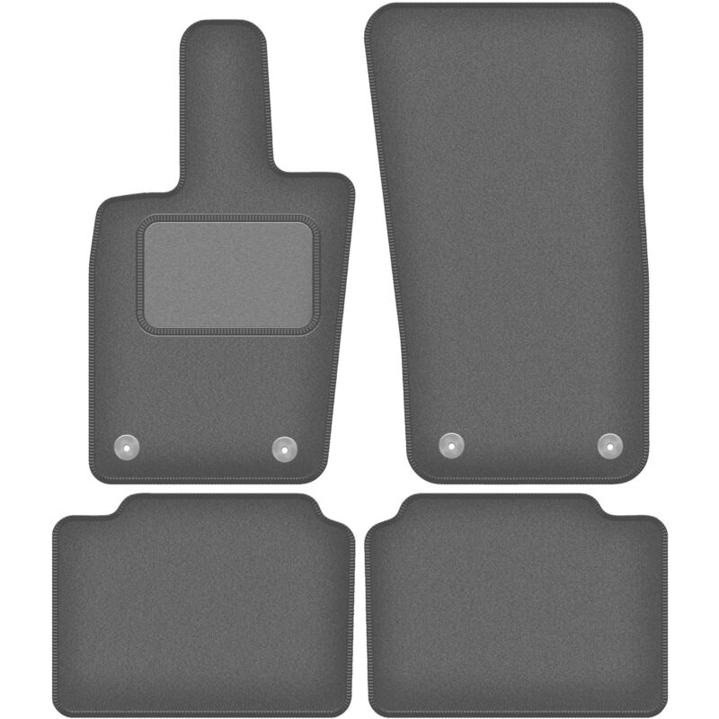 Graphit-Fußmatten für: Porsche Panamera II Coupé (2017-)