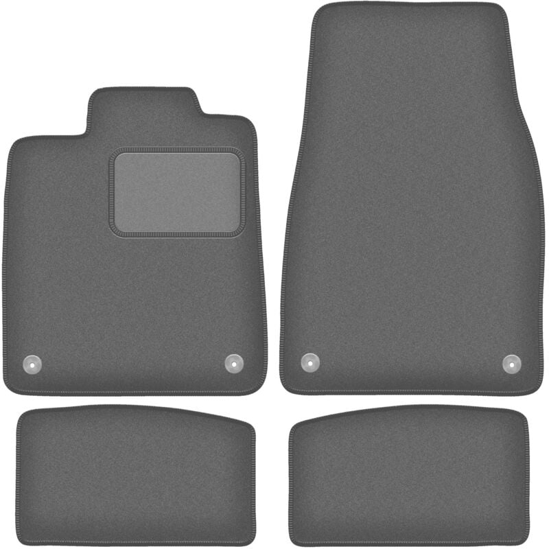 Graphit-Fußmatten für: Porsche Taycan Limousine (2020-)