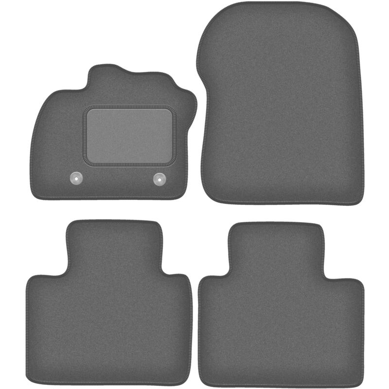 Graphit-Fußmatten für: Renault Zoe Fließheck (2013-)