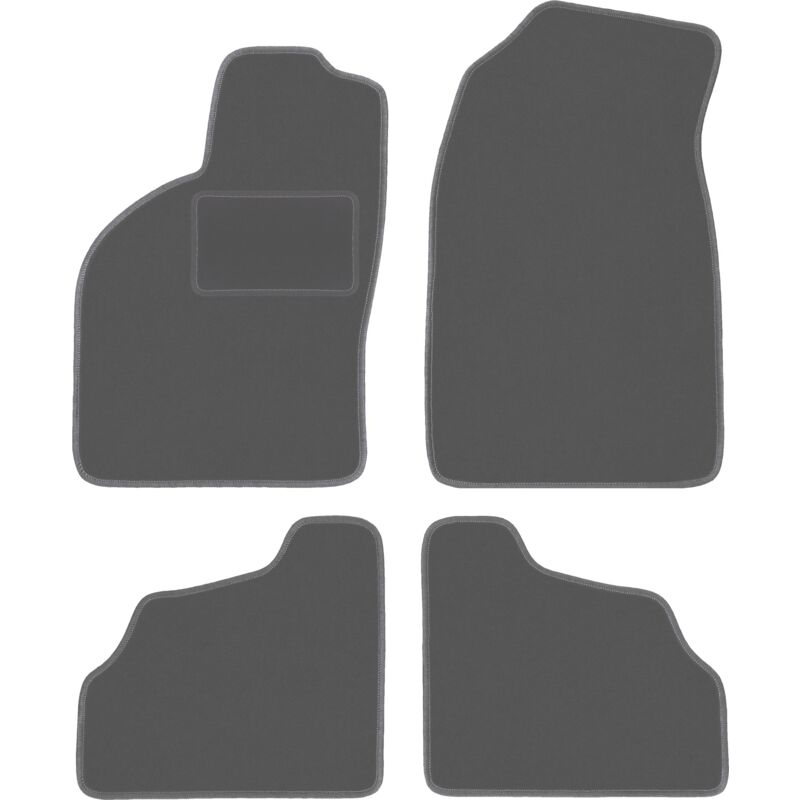 Graphit-Fußmatten für: Saab 9-3 I Aero, Liftback, Limousine (1998-2002)