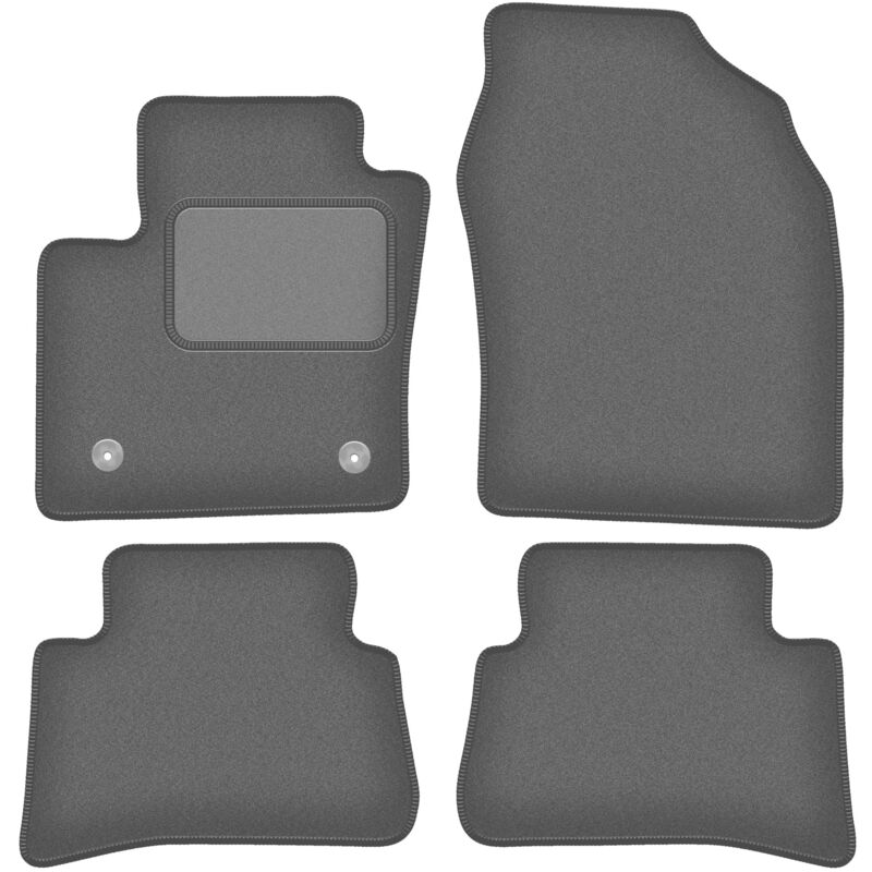 Graphit-Fußmatten für: Toyota C-HR Crossover (2016-)