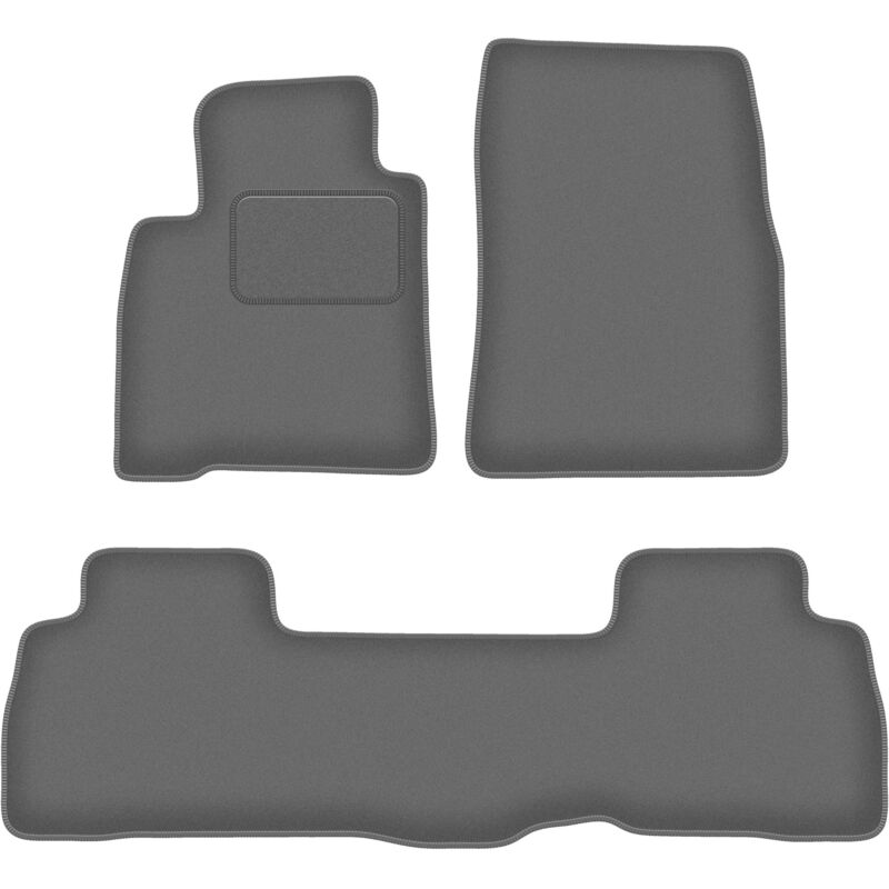 Graphit-Fußmatten für: Toyota Land Cruiser J200 FL Offroad (2015-)