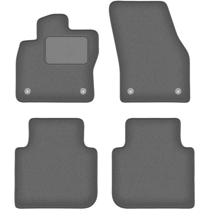 Graphit-Fußmatten für: Volkswagen Tiguan Allspace Crossover (2017-)