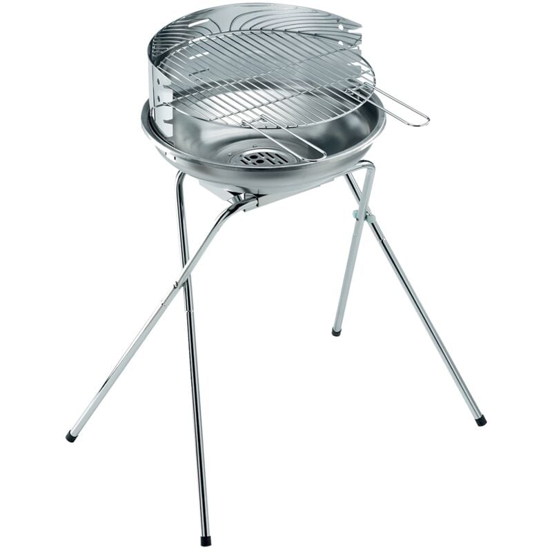 Ompagrill - 480 pro inox 70480 Holzkohlegrill