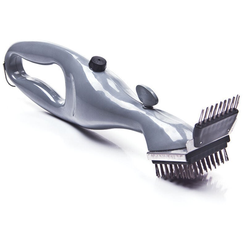 Grillbürste aus Edelstahl, Reinigungsbürste, Dampfreiniger für Holzkohlegrill oder Elektrogrill, Grillzubehör