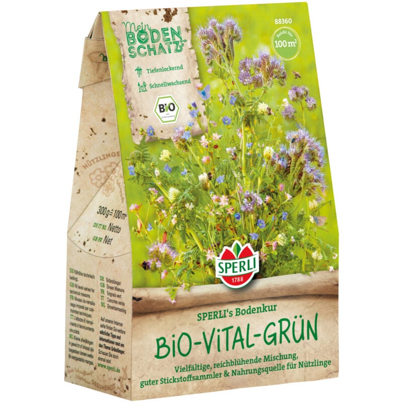 S Bodenkur Bio Vital Grün 300 g Dünger - Sperli
