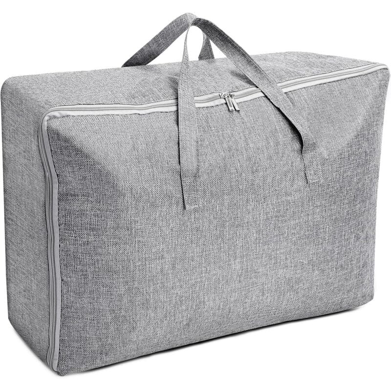 Große Aufbewahrungstasche, 105 l, faltbarer Aufbewahrungsschrank-Organizer für unter das Bett, wasserdichte Bettdecken-Aufbewahrungstasche mit