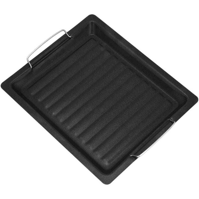 Große Backform BBQ-Werkzeugzubehör Haushalts-BBQ-Pfanne Antihaft-Pfanne Outdoor-BBQ-Tablett 30 25 cm Ofen-Backformen