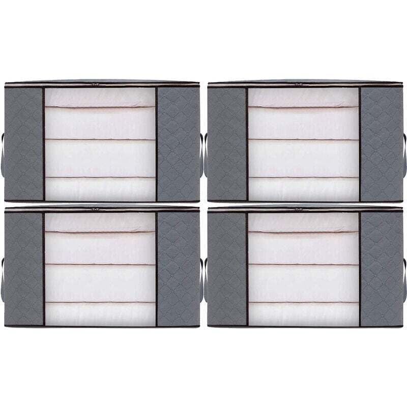 große Kleideraufbewahrungstaschen, faltbare Umzugskartons, Aufbewahrungsboxen, Bettbezug für Decken, Spielzeug, Kleidung