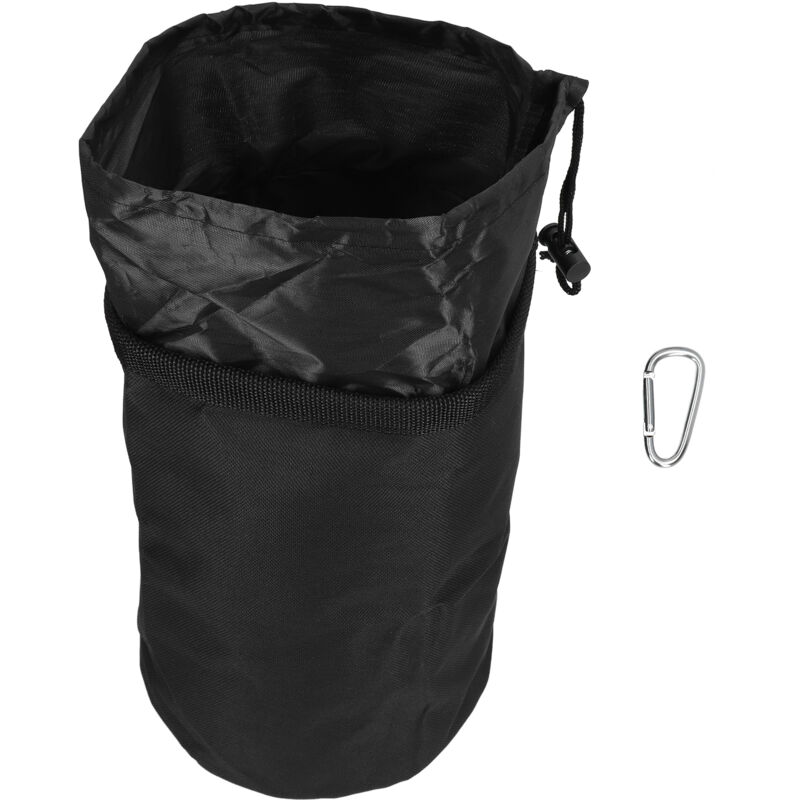 Großer, zusammenklappbarer Einkaufskorb mit Haken- und Kordelzugverschluss für bequeme Aufbewahrung