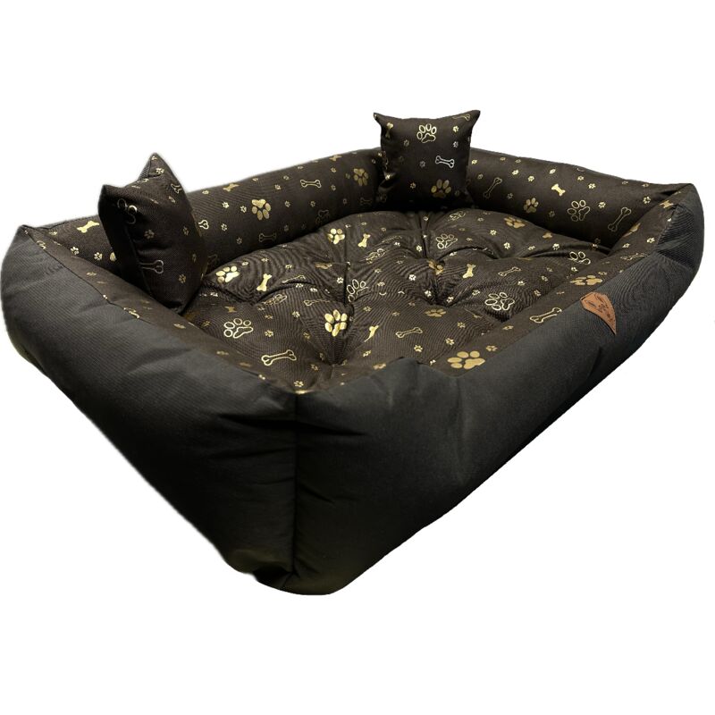 GROßES Bett, Bett, Laufstall, Hundebett, 130 x 105 Muster