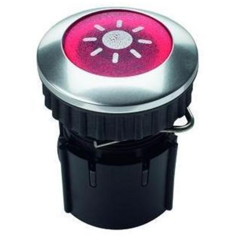 GROTHE Klingeltaster Alu alu PROTACT UP rnd m.Bel mit Beleuchtung 13mm PROTACT101LED