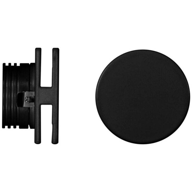 Beneito Faure - Grow - Beneito & Faure LED-Einbauleuchte für Stufen - 4 w, warmes Licht 3000 k, 120° - Schwarze runde Einbauleuchte für die Wand