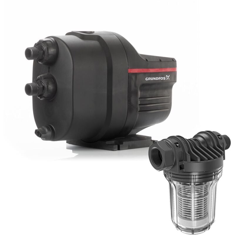 Grundfos - Hauswasserwerk SCALA1 3-45 + Saugfilter für Scala1 und Scala2