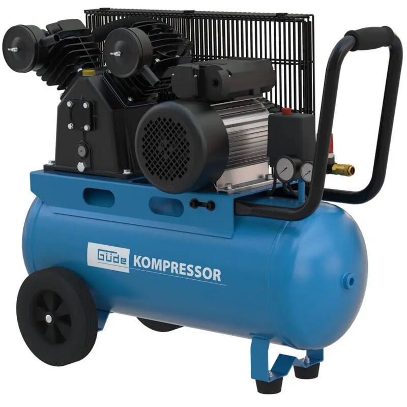 Güde - 2-Zylinder-V-Aggregat Kompressor Werkstatt Kompressor 415-10-50 50 Liter