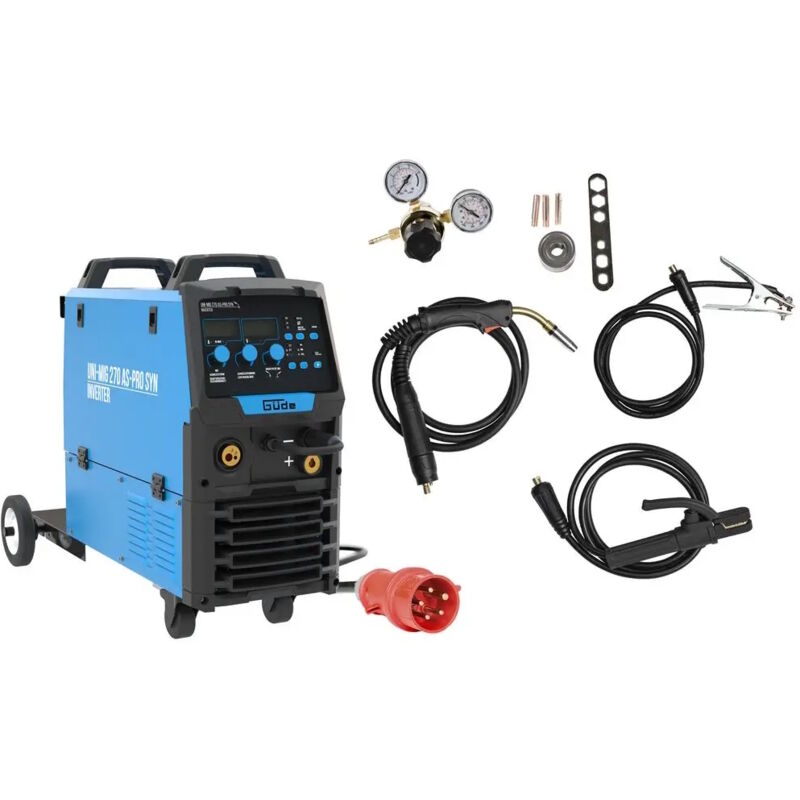 Güde Universal Schweißgerät Uni-Mig 270 AS-Pro MIG MAG WIG Elektroschweißgerät