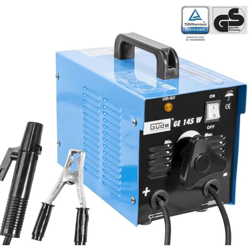 Güde Elektrodenschweißgerät Elektroden Schweißgerät GE 145 W