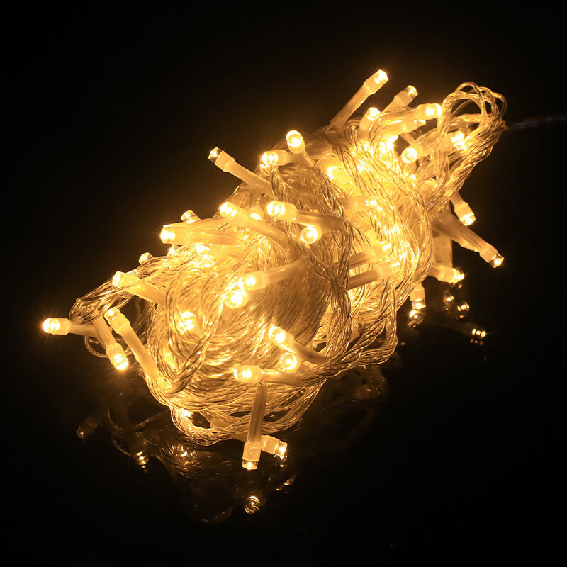 LED-Lichterketten, blinkende Lichterketten, dekorative Lichterketten, kleine Laternen, Schleierkraut, Weihnachtsbeleuchtung (6 Meter, Batterietyp 40