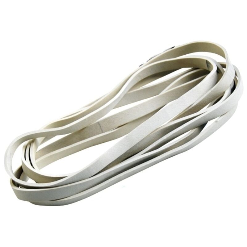 Gummiband Durchmesser 80mm x Breite 6mm, weiß 1kg