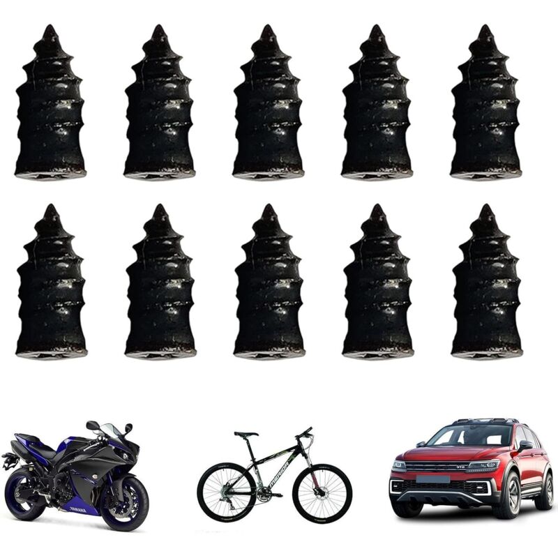 Gummireifenschrauben Reifenreparaturset für Autos – Reifenreparatur-Nagelschrauben für Autos, E-Bikes, Motorräder und Lkw