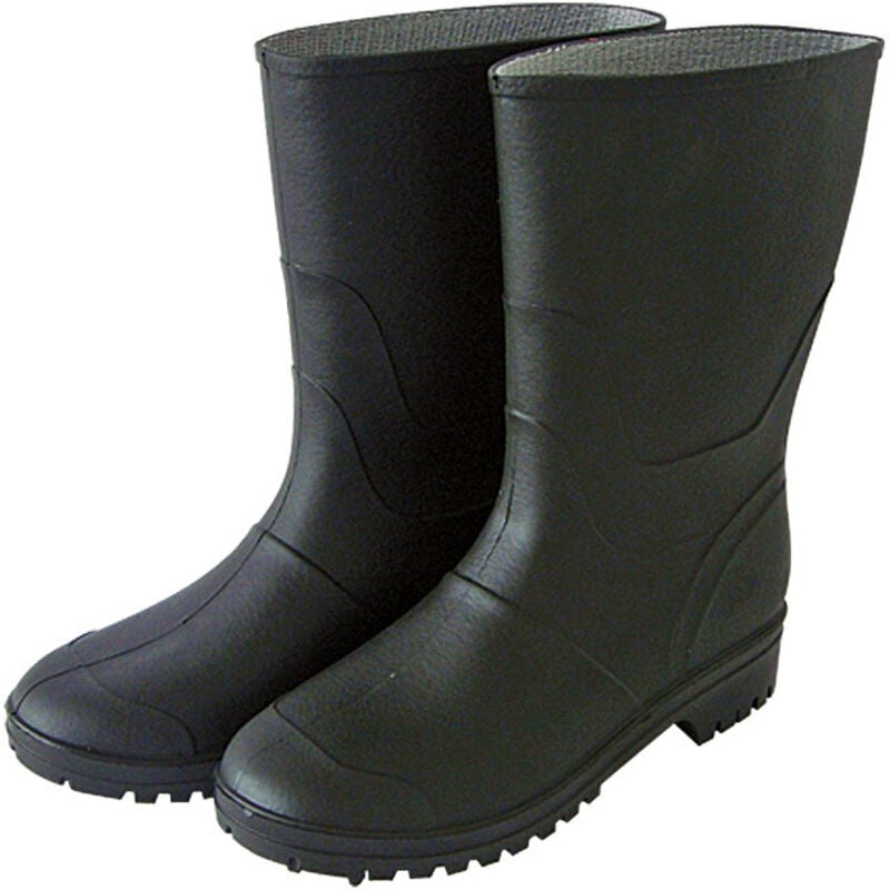 Gummistiefel halbhoch schwarz Gummistiefel