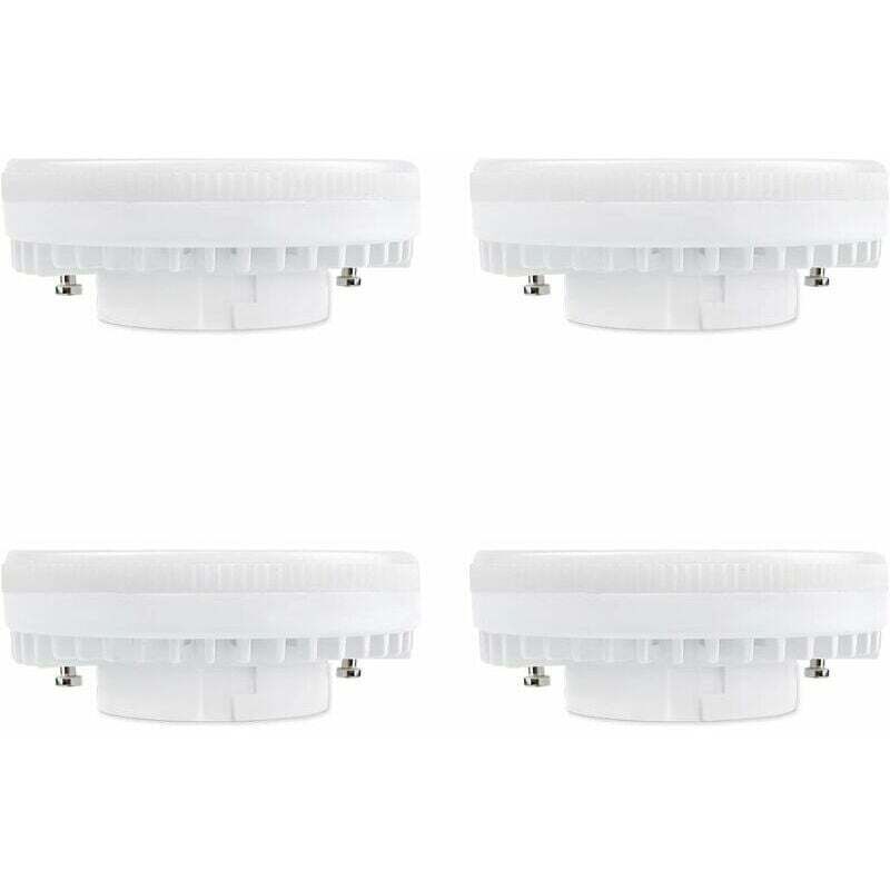 GX53 9W LED-Lampe, Kaltweiß 6000K, 120°, Entspricht 15W-18W GX53 CFL-Lampe, 900LM, Nicht dimmbar, LED-Einbaustrahler für Küchenmöbel/Decke/Schrank,