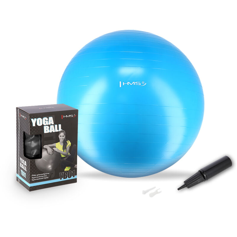 Yb01 Neu 75cm Azurblau Gymnastikball Hms