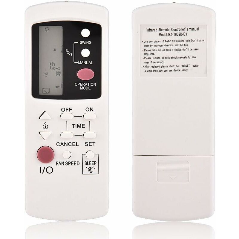 Linghhang - GZ-1002B-E3 Ersatz-Fernbedienung für Galanz Klimaanlage, Klimaanlage, Fernbedienung Ersatz für Galanz GZ-1002A-E3 GZ-1002B-E1
