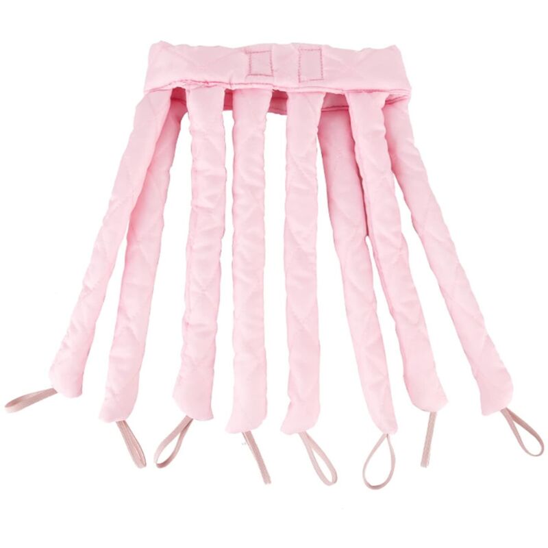 Haarband aus Seide für Locken ohne Hitze, Krakenlockenwickler für mittellanges Haar, natürlich aussehende Locken beim Aufwachen