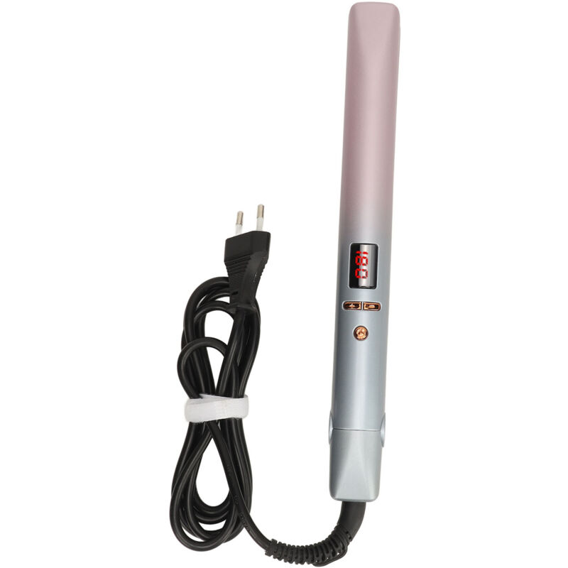 Haarglätter und Lockenstab mit Schnellaufheizzeit in 10 Sekunden, 3D-gebogene Form, EU-Stecker 110–240 V